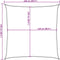 vidaXL - Zonnezeil - 2,5x2,5 - m - 100% - polyester - oxford - zandkleurig