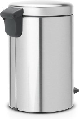 Brabantia NewIcon Prullenbak - 12 liter - Pedaal - Matt Steel Fingerprint Proof