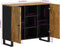 vidaXL - Dressoir - met - 2 - deuren - 90x33x75 - cm - massief - mangohout