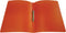 Alpha ringmap, voor ft A4, uit PP, 2 ringen van 16 mm, transparant oranje
