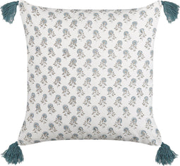 CORNUS - Sierkussen set van 2 - Wit - 45 x 45 cm - Katoen