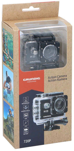 Grundig Action Cam HD 720p - Compactcamera - 5 Megapixel - Zwart