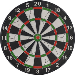 Flocked Dartbord - Officiële Maat - Inclusief dartpijlen - Orion