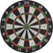 Flocked Dartbord - Officiële Maat - Inclusief dartpijlen - Orion