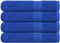 vidaXL - Handdoeken - 4 - st - 100x200 - cm - 360 - g/m² - 100% - katoen - blauw