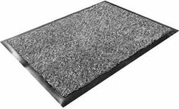 Floortex deurmat Dust Control formaat 90 x 150 cm grijs