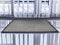 Floortex deurmat Dust Control formaat 90 x 150 cm grijs