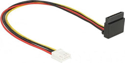 Floppy (v) - SATA (v) haaks voedingskabel - 0,30 meter
