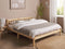 FLORAC - Bed - Lichthout - 160 x 200 cm - Dennenhout