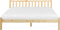 FLORAC - Bed - Lichthout - 160 x 200 cm - Dennenhout
