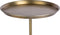 Floraya - Bijzettafel Grant - Zwart/Goud - 38x38x51cm (LxBxH) - marmeren voet