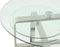 Floraya - Bijzettafel Katris - Zilver - 59x46x60 cm (LxBxH)- RVS - Plantentafel - Maximaal draagvermogen 10KG