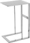 Floraya - Bijzettafel Sita - Zilver - 30 x 40 x 60 cm (LxBxH) - 100% RVS - Maximaal draagvermogen 10KG - laptoptafel
