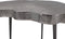 Floraya - Bijzettafel Wood Art - Zilver - 65x56x50 cm (LxBxH) - Maximaal draagvermogen 20KG