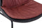Floraya - Eetkamerstoel Brady - Bruin/Grijs - 64x54x84 cm - Maximaal draagvermogen 120KG