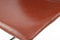 Floraya - Set 2 Eetkamerstoelen Caila - Donkerbruin - 47,5x56x82cm (LxBxH) - Maximaal draagvermogen 150KG
