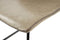 Floraya - Set 2 Eetkamerstoelen Caila - Grijs - 47,5x56x82cm (LxBxH) - Maximaal draagvermogen 150KG