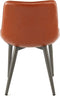 Floraya - Set 2 eetkamerstoelen Cecil - Bruin - 53x60x81,5cm (LxBxH) - Maximaal belastbaar gewicht 150KG