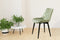 Floraya - Set 2 eetkamerstoelen Cecil - Lichtgroen - 53x60x81,5cm (LxBxH) - Maximaal belastbaar gewicht 150KG