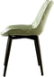 Floraya - Set 2 eetkamerstoelen Cecil - Lichtgroen - 53x60x81,5cm (LxBxH) - Maximaal belastbaar gewicht 150KG