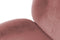 Floraya - Set 2 eetkamerstoelen Charlize - Oudroze - 59x47x90cm (LxBxH) - Belastbaar tot 150KG