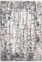 Floraya - Vintage Look Tapijt - Akropolis 125 - Grijs/blauw - 160 x 230 cm - 12 mm dik