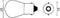 Flosser Lamp 6Volt 15Watt BA15S