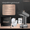 FLOWSTEAM® Luxe Kledingstomer - Handstomer - Stoomreiniger - Stoomapparaat Kleding - Matte Gray Edition