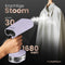 FLOWSTEAM® Luxe Kledingstomer - Handstomer - Stoomreiniger - Stoomapparaat Kleding - Lavender Edition