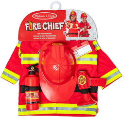 Melissa & Doug - Verkleedset brandweer - Inclusief megafoon met geluid