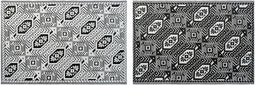 Tapijt DKD Home Decor Wit Zwart Etnisch (2 Stuks) (150 x 210 cm)