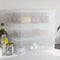 vidaXL - Opbergboxen - kunststof - 3 - st - stapelbaar - 25 - L