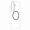 Samsung Galaxy S25 Ultra - Clear Magnet Case - Magnetische ring voor draadloos opladen - Transparant
