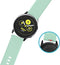 iMoshion Bandje Geschikt voor Samsung Galaxy Watch Active 2 (44mm) / Galaxy Watch Active 2 (40mm) / Galaxy Watch (42mm) / Galaxy Watch 40 mm / Galaxy Watch 3 41mm - iMoshion Siliconen bandje - Turquoise