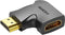 Vention HDMI hoekadapter - 90 graden - HDMI 2.0 - 4K 60Hz - Zwart