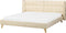 SENLIS - Tweepersoonsbed - Beige - 180 x 200 cm - Fluweel
