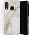 Selencia Hoesje Geschikt voor Samsung Galaxy A20e Hoesje - Selencia Maya Fashion Backcover - grijs