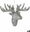 Kerstversiering Kerstrendier Hanger Zilverkleurig 32 cm (4 Stuks)
