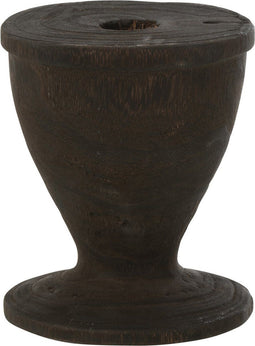 J-Line kaarshouder - hout - zwart - small