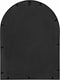 vidaXL - Tuinspiegel - 60x45 - cm - ijzer - zwart