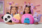 Fluffie Stuffiez Grote Plush - 30 cm - Panda - Pluk Knuffel