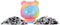 Fluffie Stuffiez Grote Plush - 30 cm - Panda - Pluk Knuffel