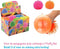Fluffy Ball fidget toys - 1 exemplaar - 20 cm groot - Pufferbal met stekeltjes - Neon kleuren