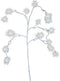 Fluffy Spray White 108 cm kunsttak