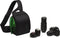Rivacase 7470 - SLR Sling Case - Ruimte voor 2 lenzen - Zwart