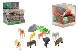 Animal World 26216 - 10-delige dinosaurussen set - Stapelbare kubus