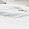 Noorse hoes Alexandra House Living Amán Wit 150 x 220 cm