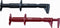FLUK testpen/klem railklem Krokodillenklemmen., rd. en zw