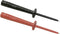 FLUK testpen/klem testpen Meetpen., rd. en zw, busdiam 0.5mm