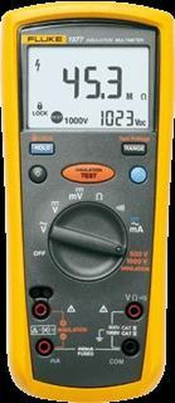Fluke 1577 True-RMS isolatie multimeter in koffer - AC/DC 1000V & 400mA